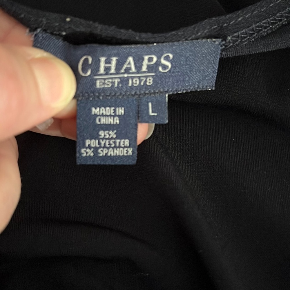 Blue Chaps Dress - Picture 12 of 12
